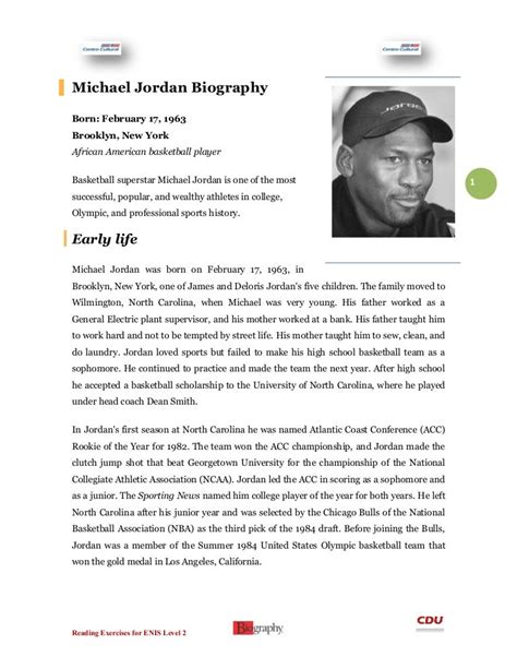michael jordan lebenslauf.
